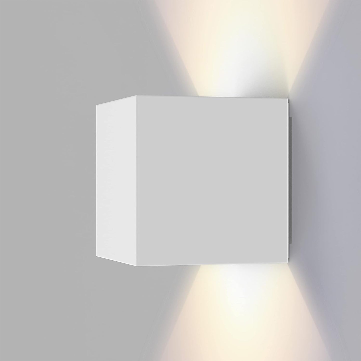 Outdoor Wall Light Cube 20W - White