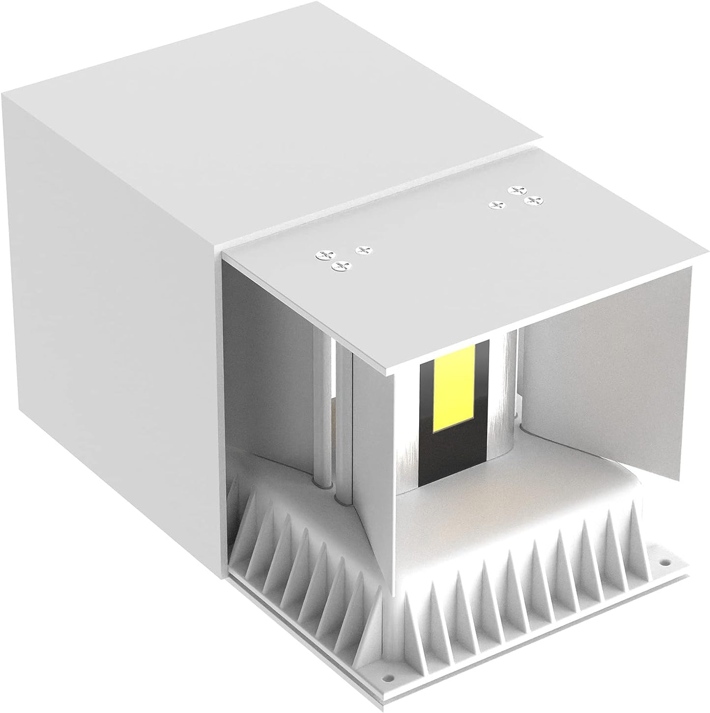 Outdoor Wall Light Cube 20W - White