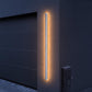 Outdoor Wall Light Bar Lamp - 60 inch - Silver