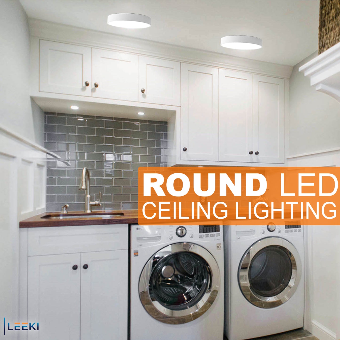 Light Simple Circle LED Flush Mount