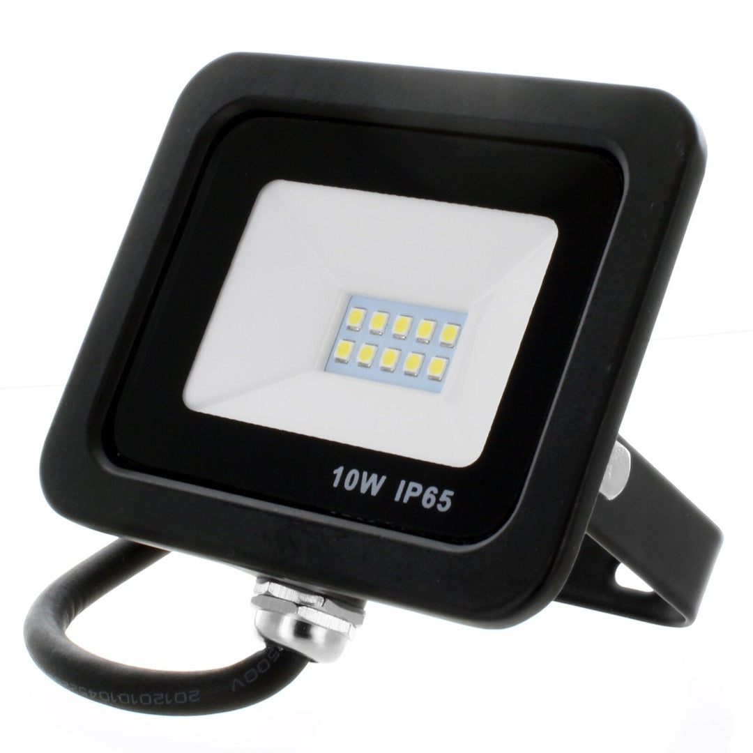 Flood Light - 10W - Black