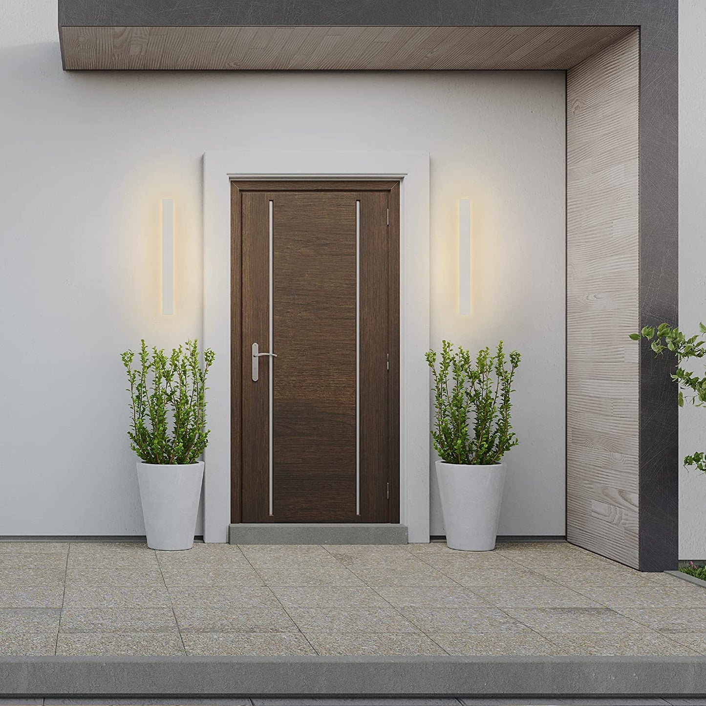 Outdoor Wall Light Bar Lamp - 24 inch - White