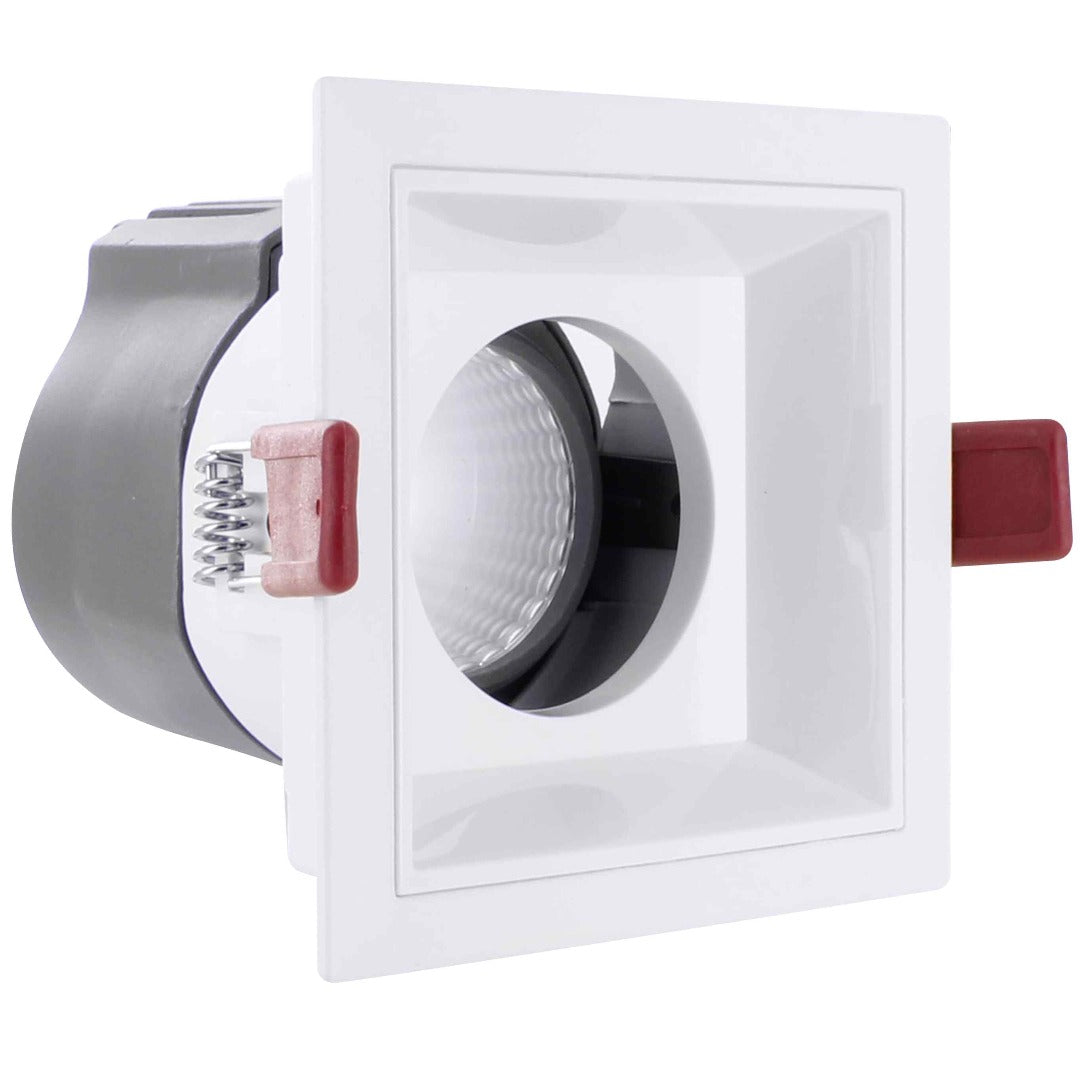 Square Recessed Light - 2-inch trim - 5W-3000k -White