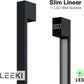 Modern Outdoor Light Fixture - Linear Sconce - U-Shaped Exterior Light - 60 Inch
