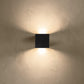 Outdoor Wall Light Cube 12W - Black