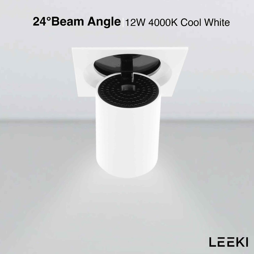 Adjustable Downlight 4 inch - 12W-4000k - White