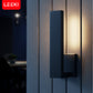 Outdoor Wall Light L Shape Lamp - Black